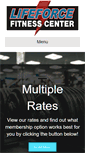 Mobile Screenshot of lifeforcefitness.com
